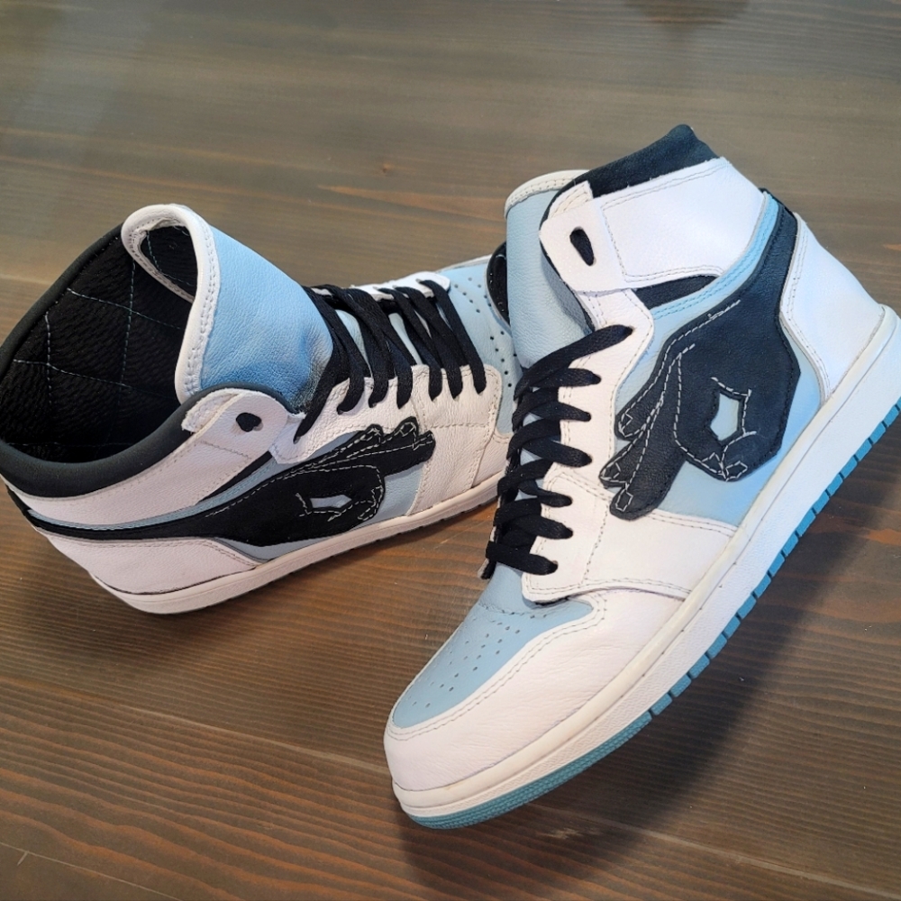 Handmade Jordan "Gotcha 1's"